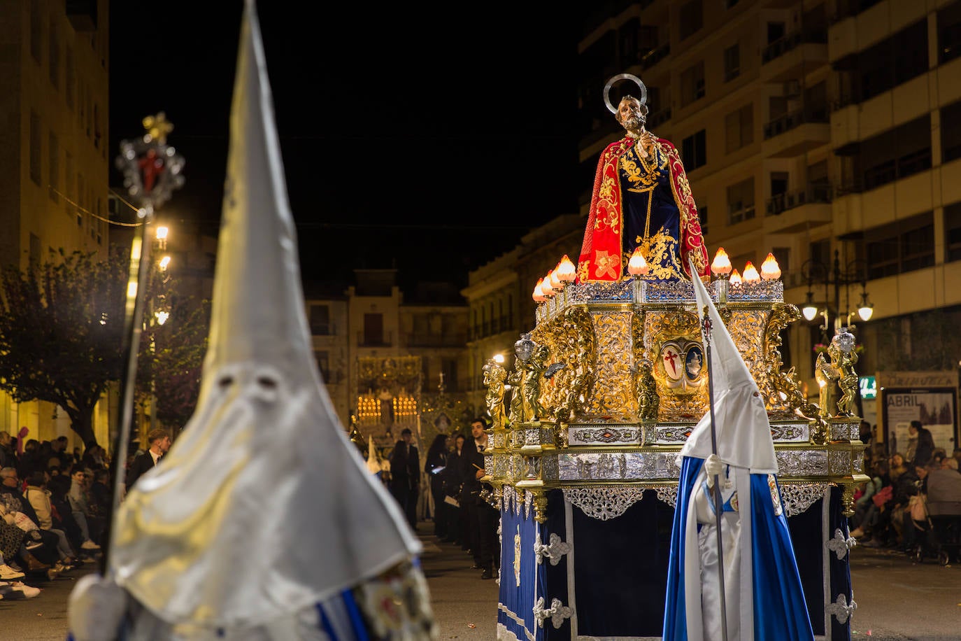 La Cena y el Lavatorio hacen alarde de devoción mariana
