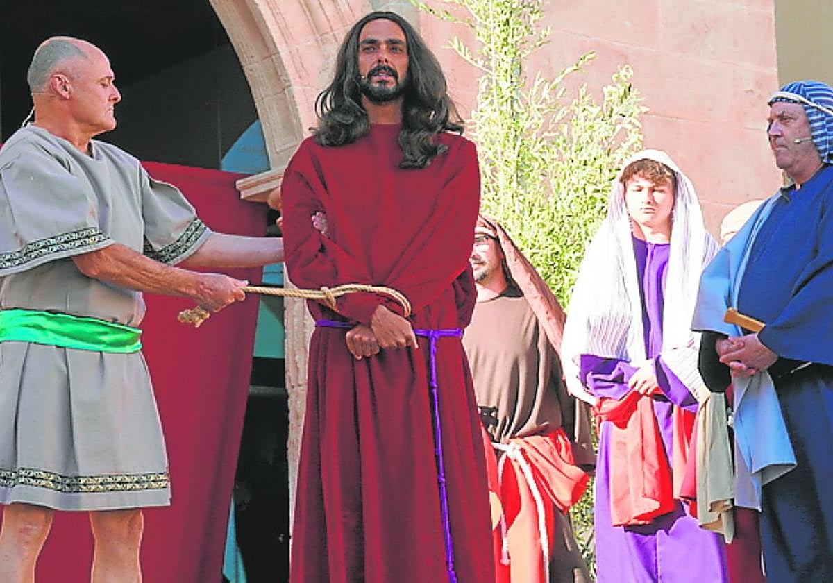 Imagen de El Prendimiento de Jumilla, ayer.