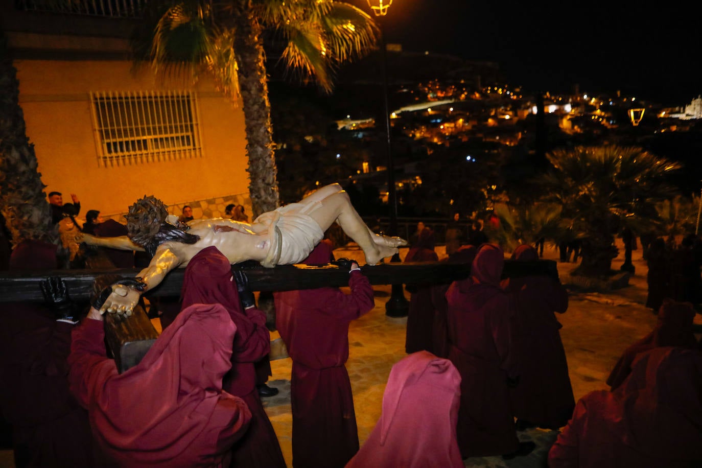 Las imágenes de la procesión del Calvario en Lorca