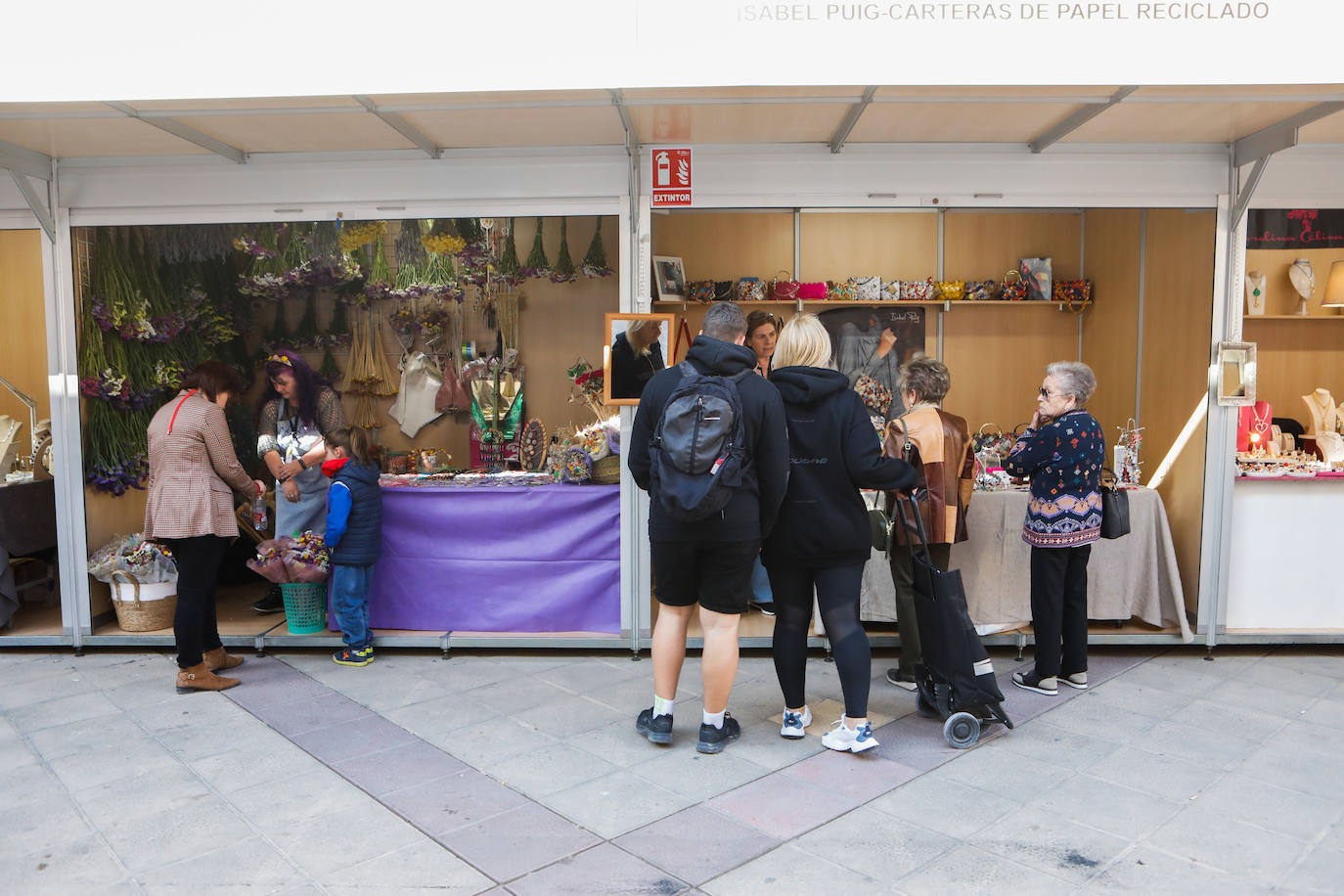 El mercado de artesanía de Lorca cumple su 30 aniversario