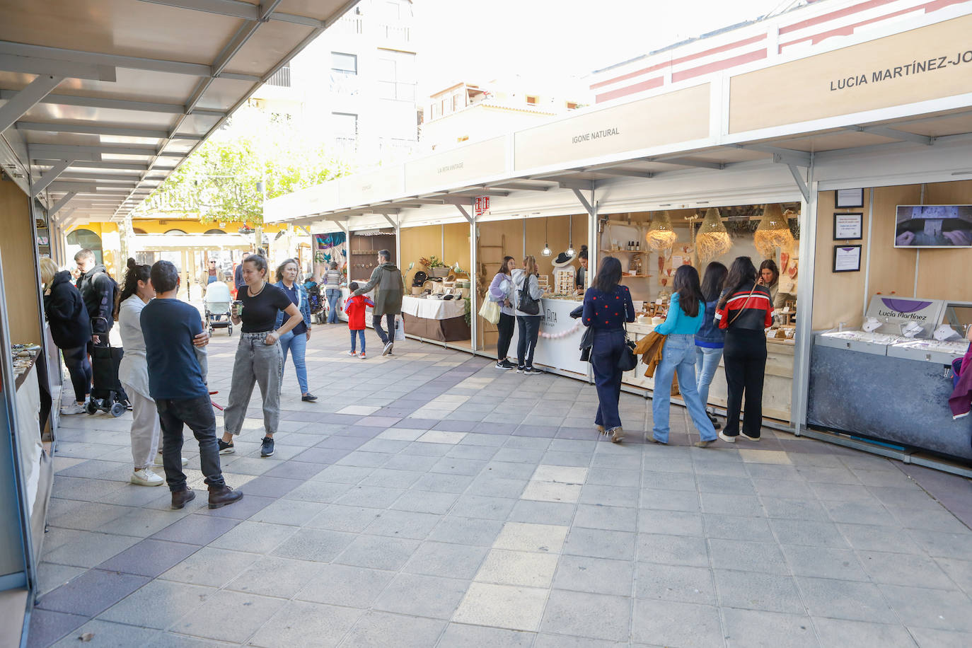 El mercado de artesanía de Lorca cumple su 30 aniversario