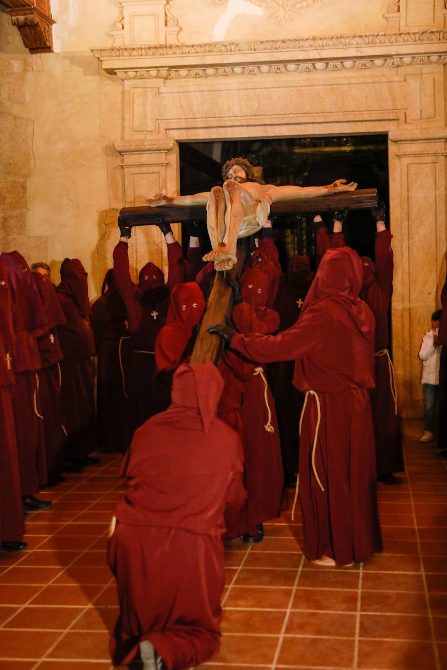 Las imágenes de la procesión del Calvario en Lorca