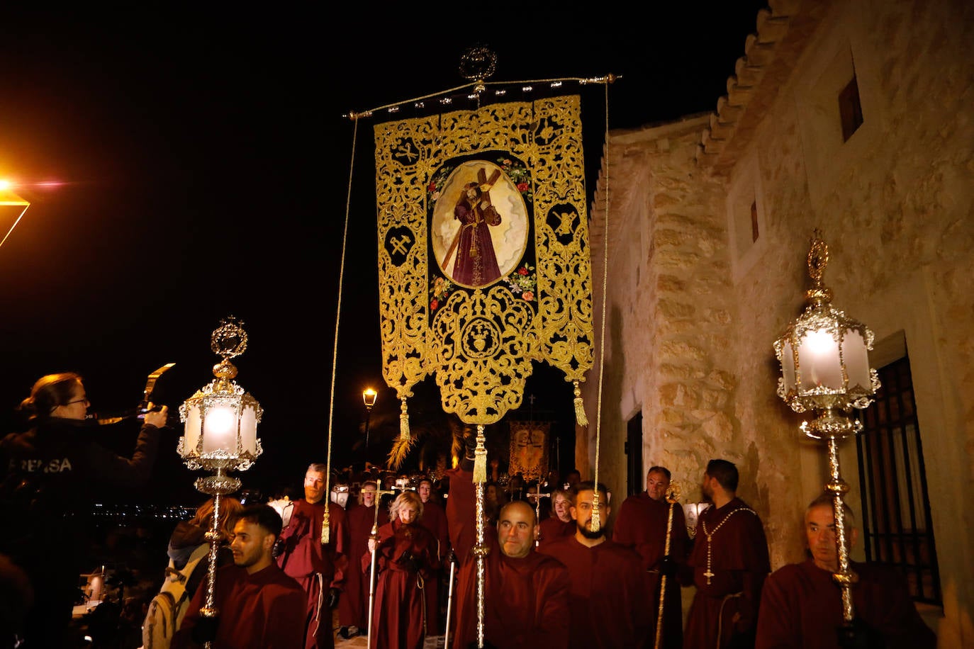 Las imágenes de la procesión del Calvario en Lorca