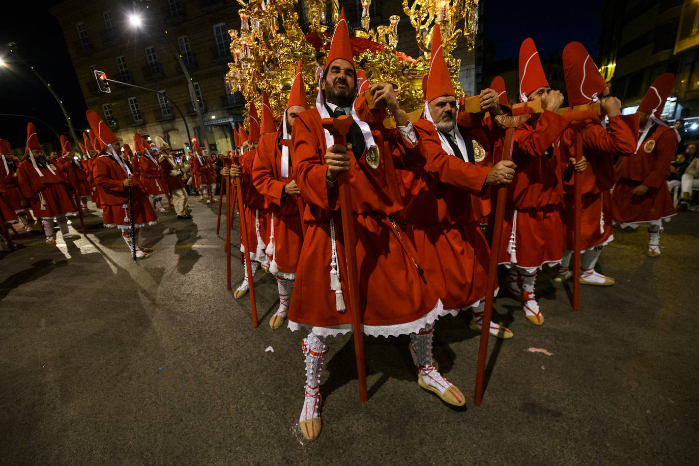 Las imágenes de la procesión de Miércoles Santo en Murcia