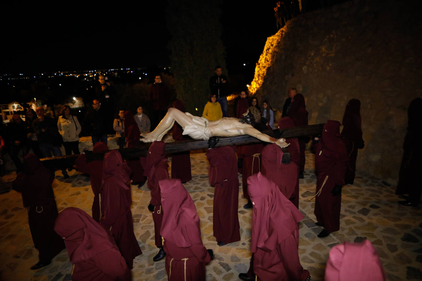 Las imágenes de la procesión del Calvario en Lorca