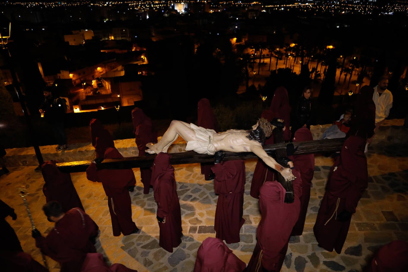 Las imágenes de la procesión del Calvario en Lorca