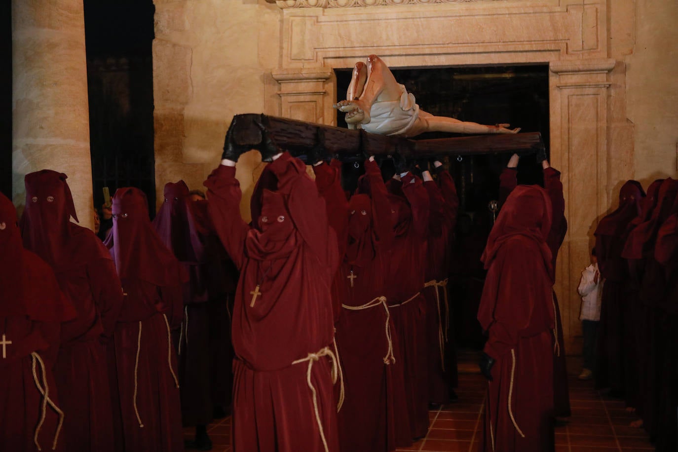 Las imágenes de la procesión del Calvario en Lorca