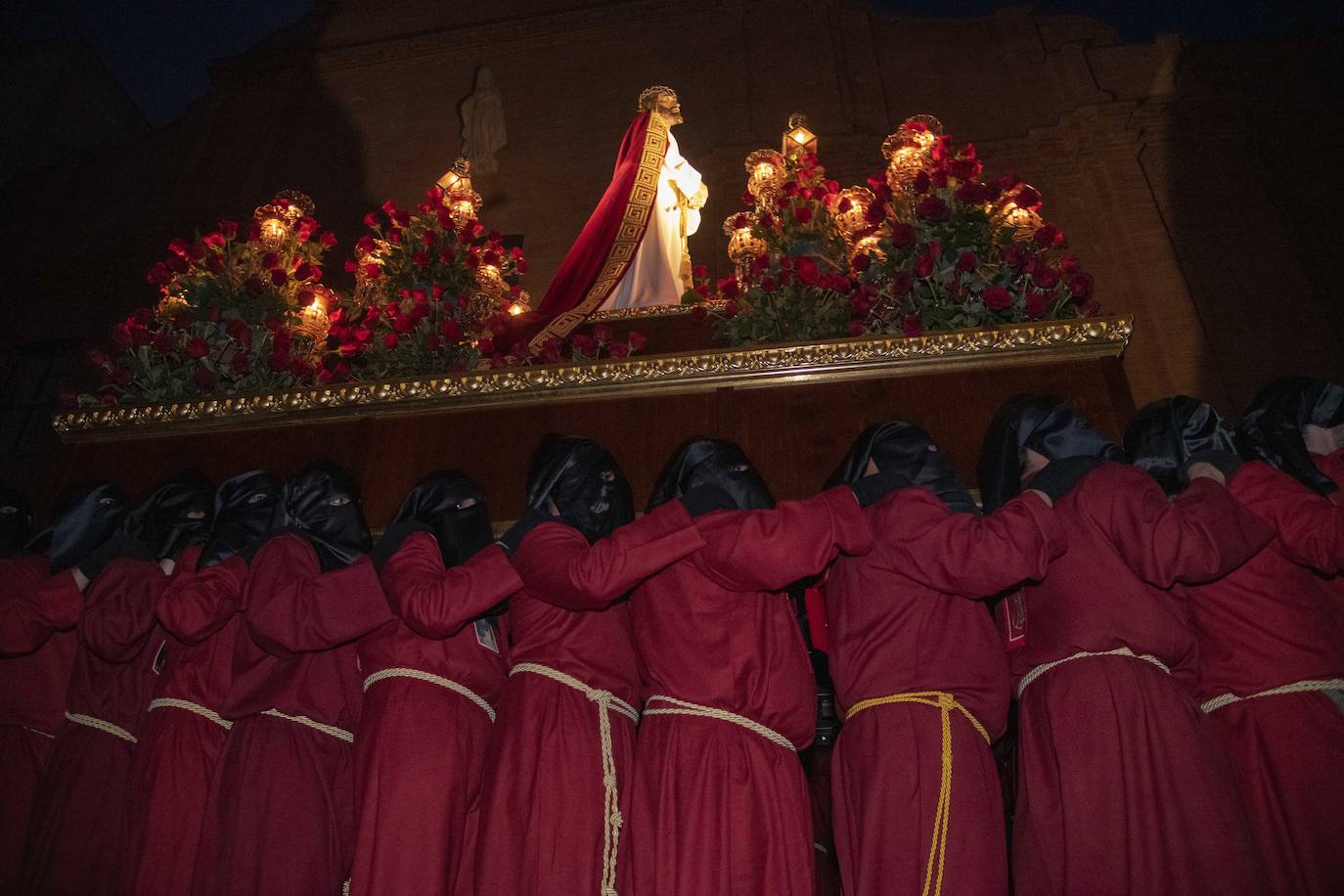 Las imágenes de la procesión del Silencio el Jueves Santo en Cartagena