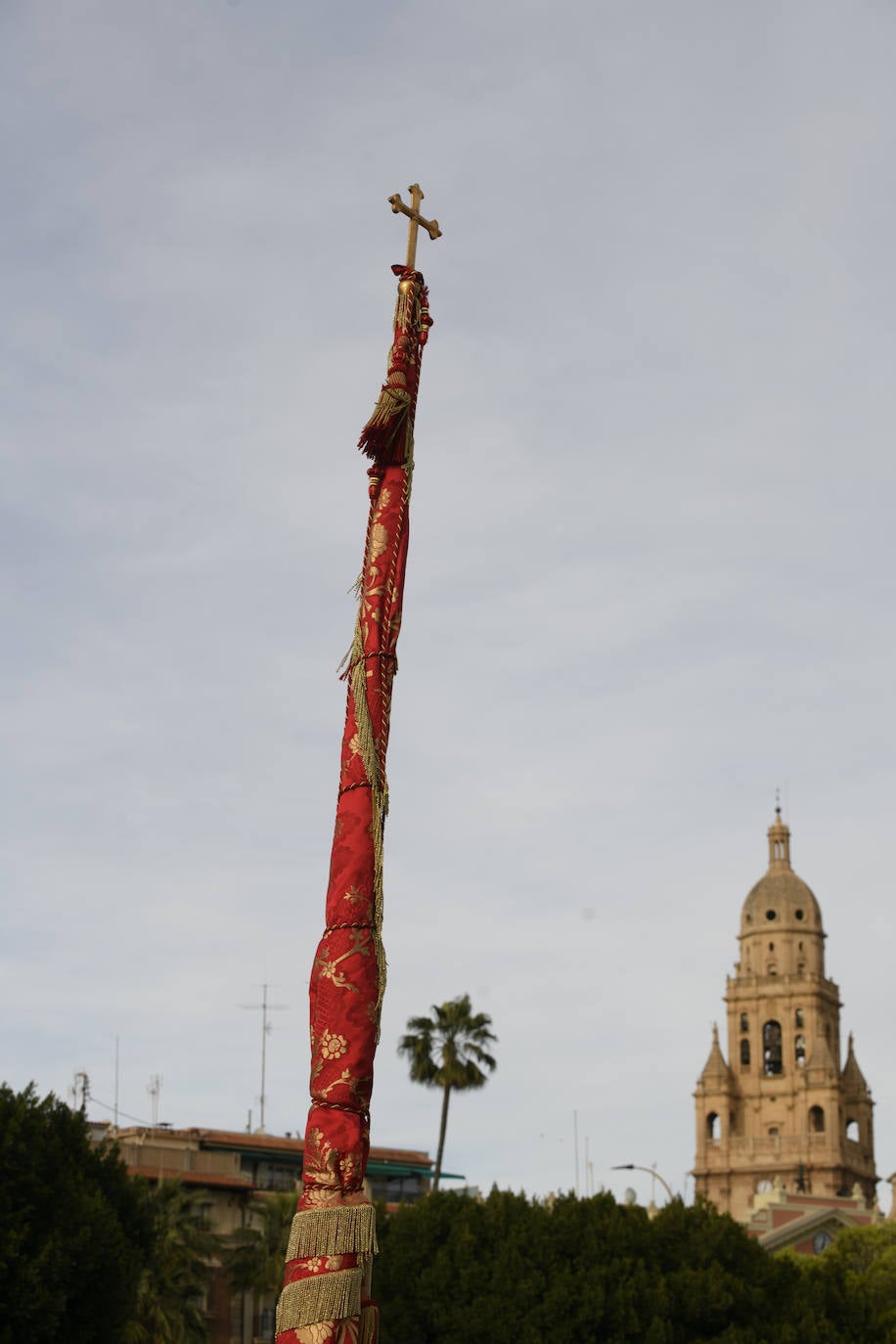 Las imágenes de la procesión de la Sangre del Jueves Santo en Murcia