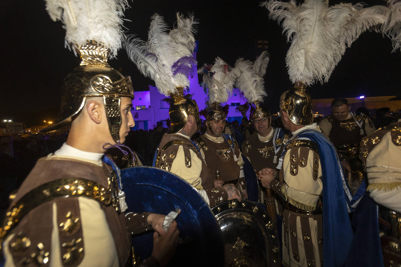 El Encuentro del Viernes Santo de Cartagena, en imágenes