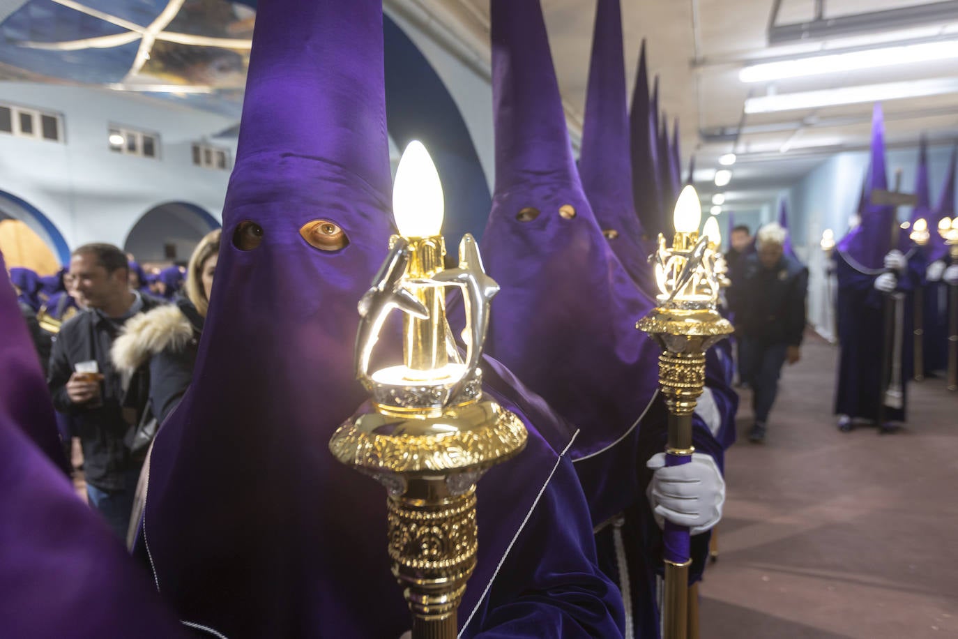 El Encuentro del Viernes Santo de Cartagena, en imágenes