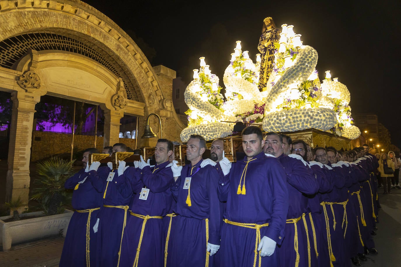 El Encuentro del Viernes Santo de Cartagena, en imágenes