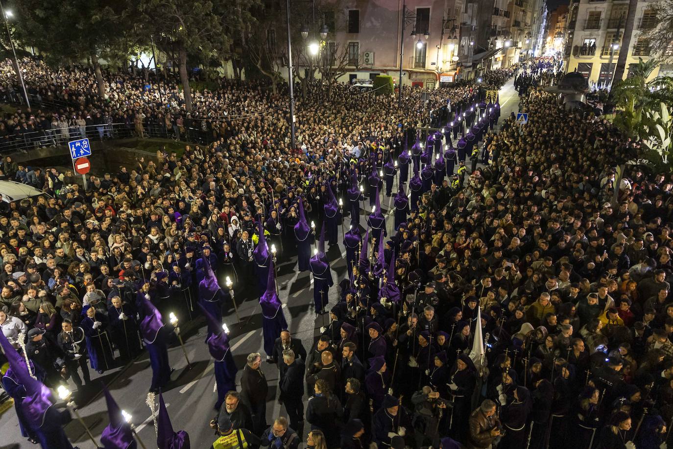 El Encuentro del Viernes Santo de Cartagena, en imágenes