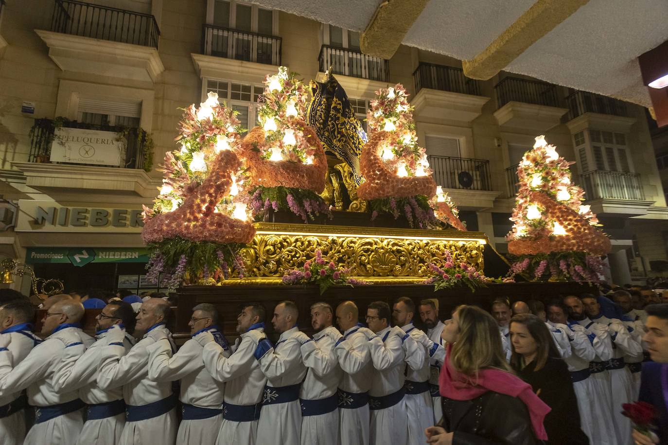 El Encuentro del Viernes Santo de Cartagena, en imágenes