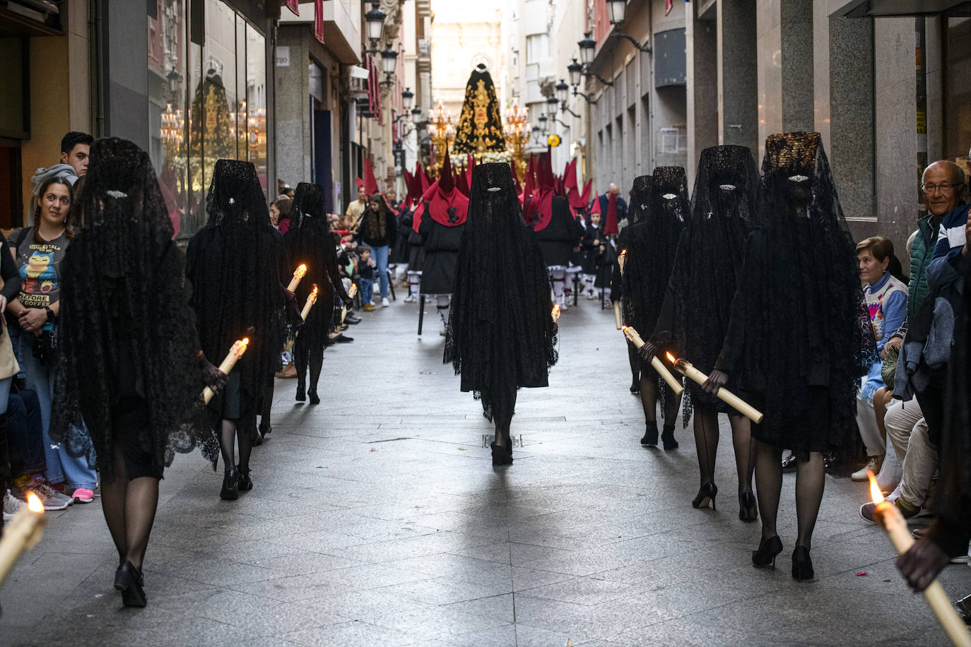 La procesión de la Misericordia de Murcia, en imágenes