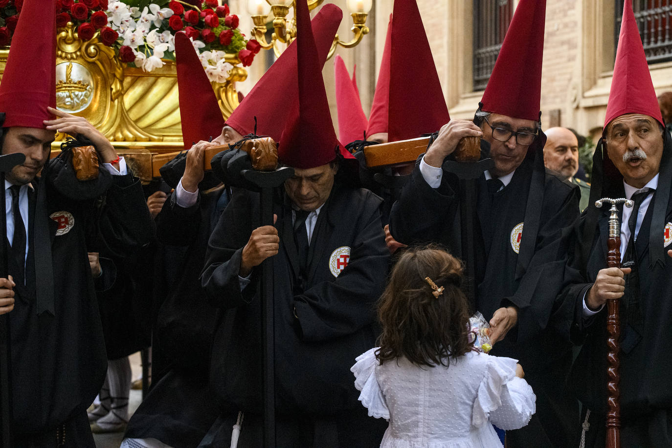 La procesión de la Misericordia de Murcia, en imágenes