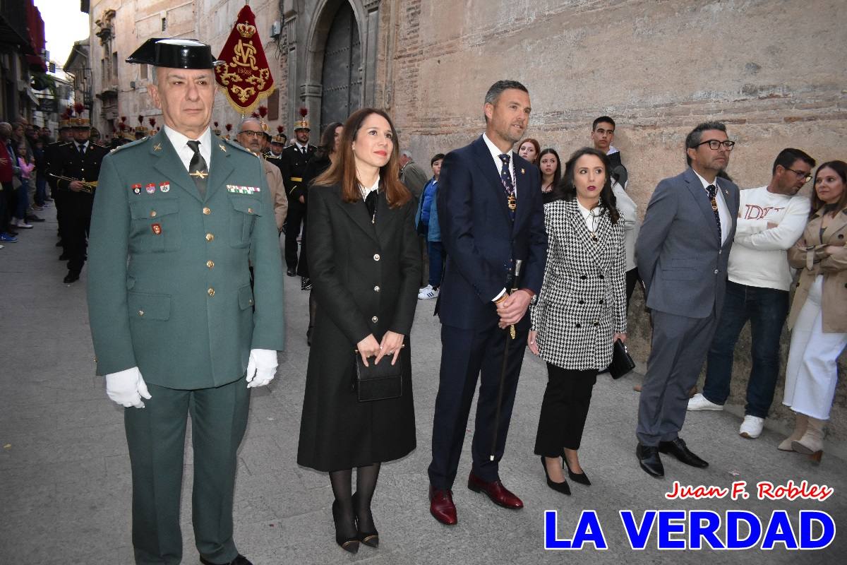 La Virgen Blanca reinó en la tarde del Jueves Santo