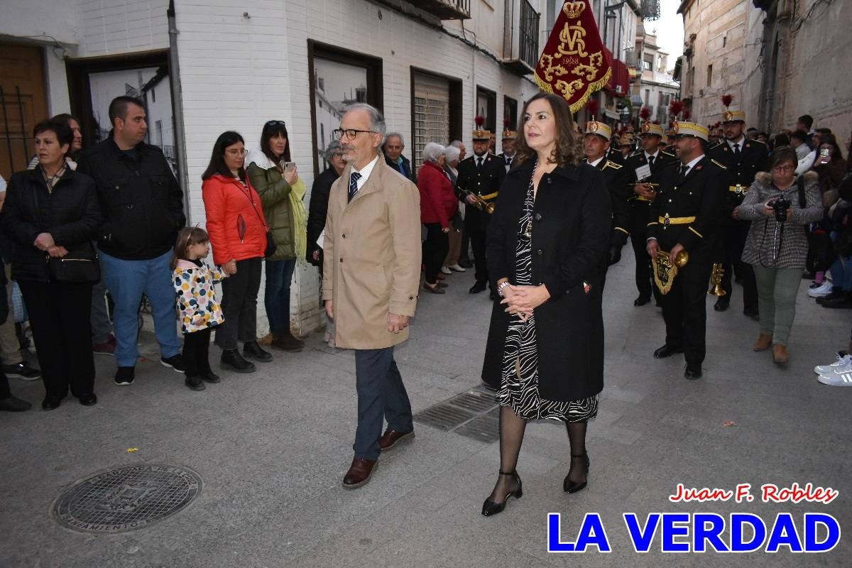 La Virgen Blanca reinó en la tarde del Jueves Santo