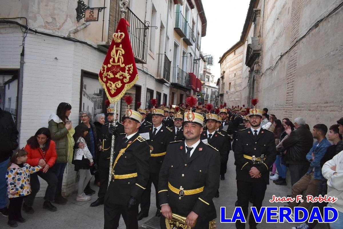 La Virgen Blanca reinó en la tarde del Jueves Santo