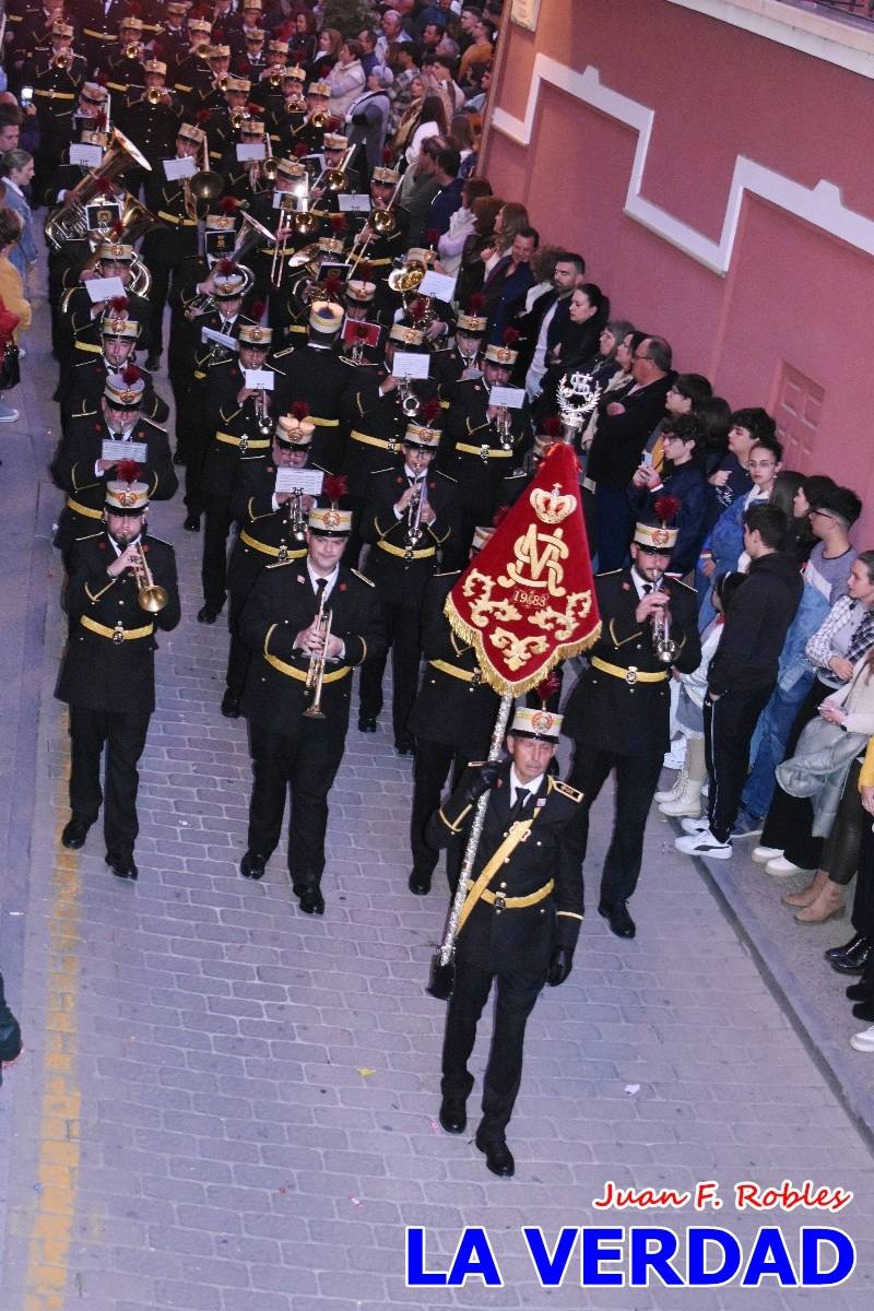 La Virgen Blanca reinó en la tarde del Jueves Santo