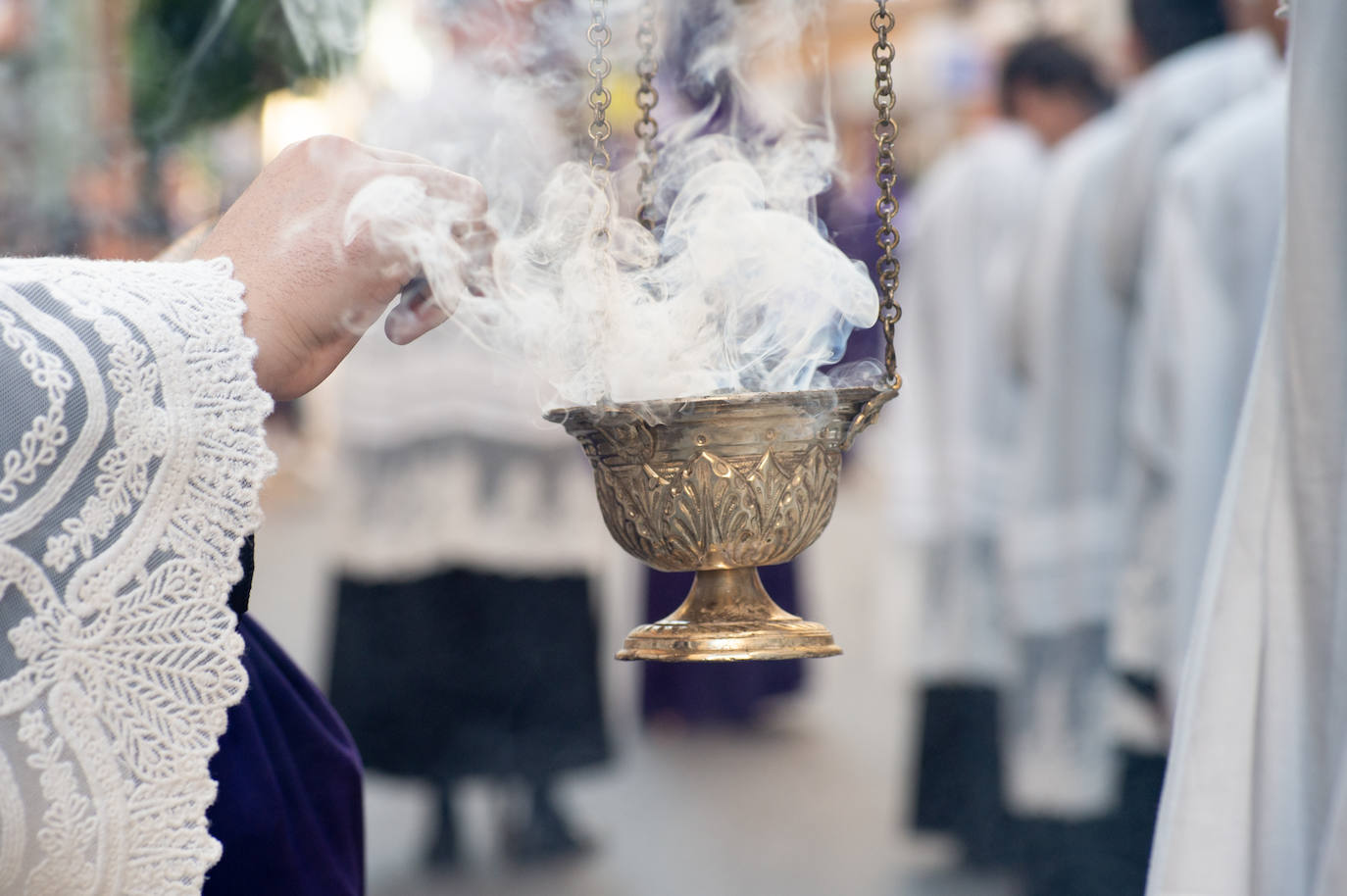 La procesión de los &#039;salzillos&#039; de Murcia, en detalle
