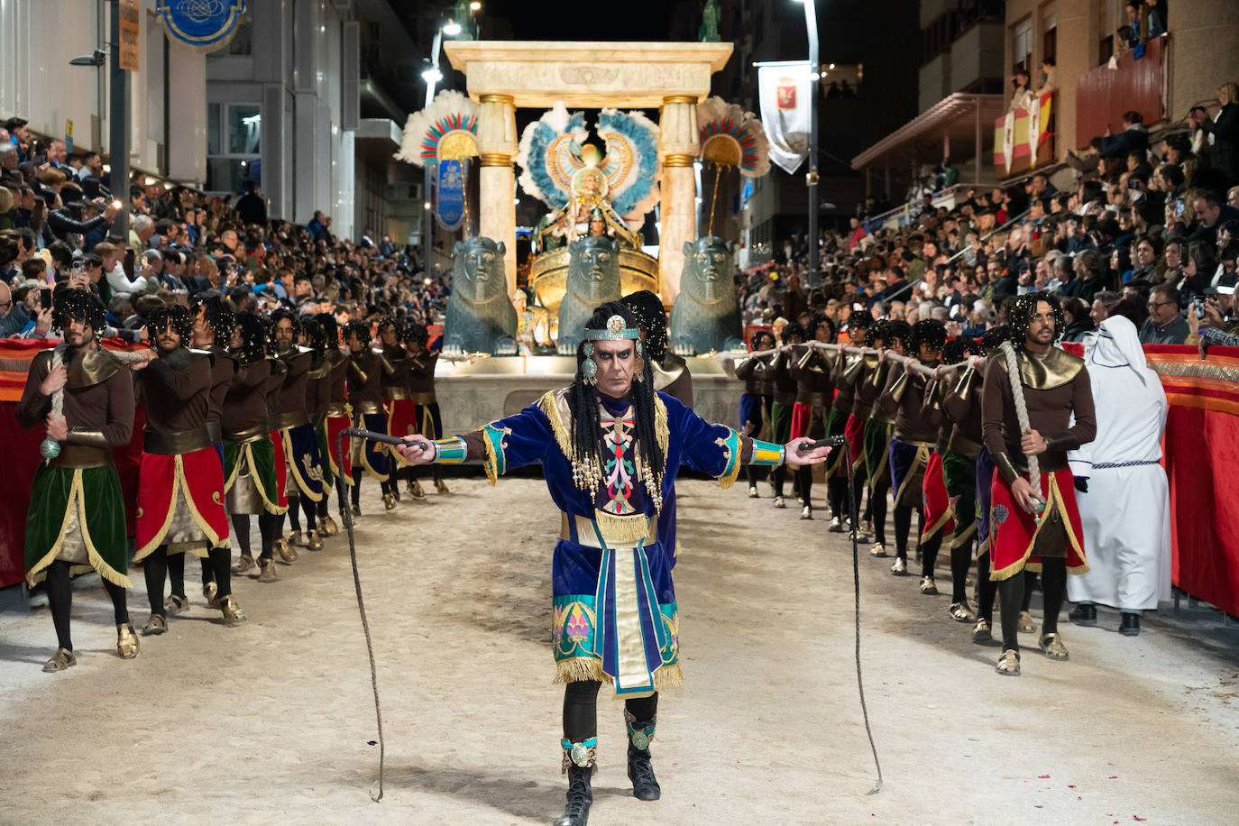 Las imágenes de la procesión del Jueves Santo en Lorca