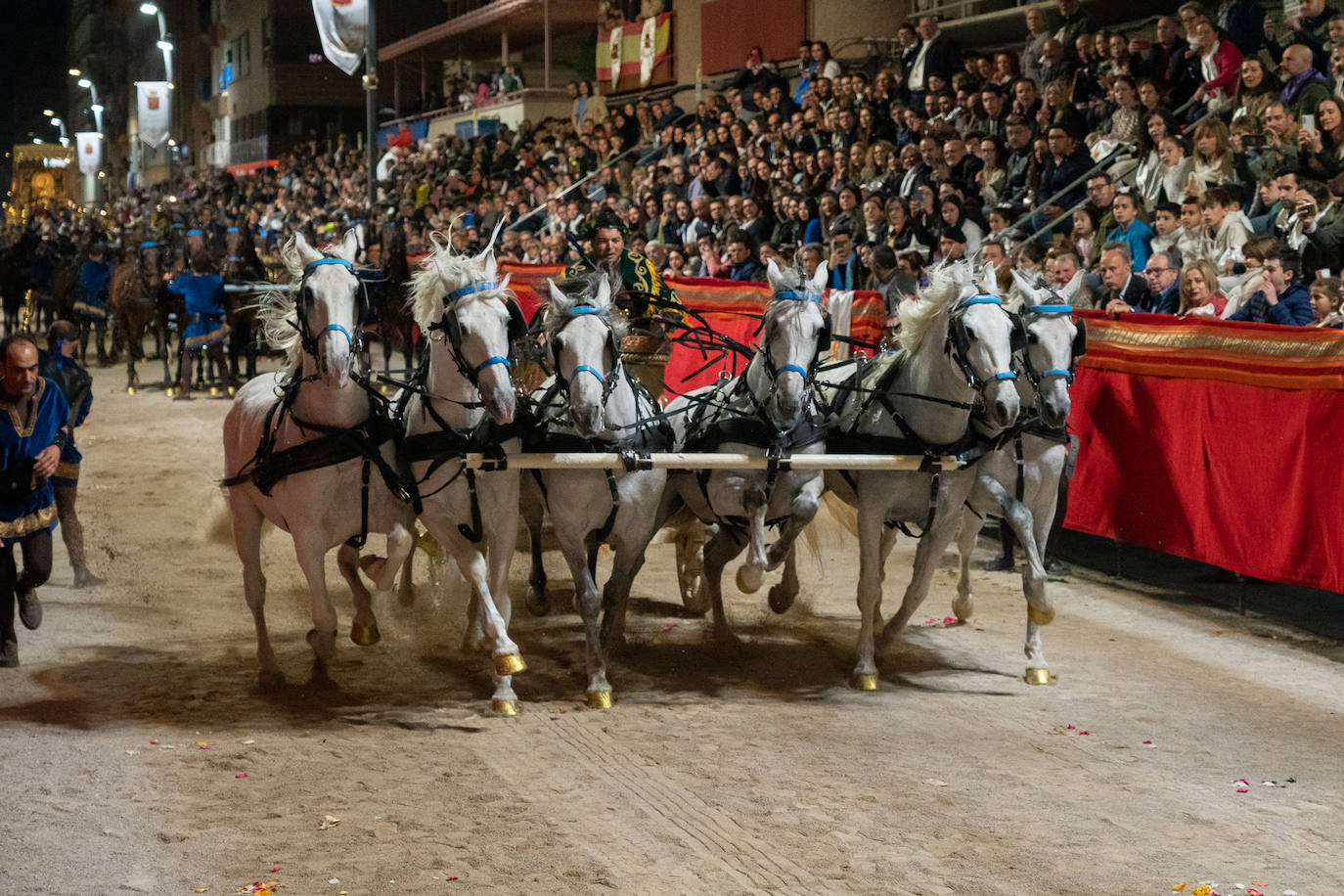 Las imágenes de la procesión del Jueves Santo en Lorca