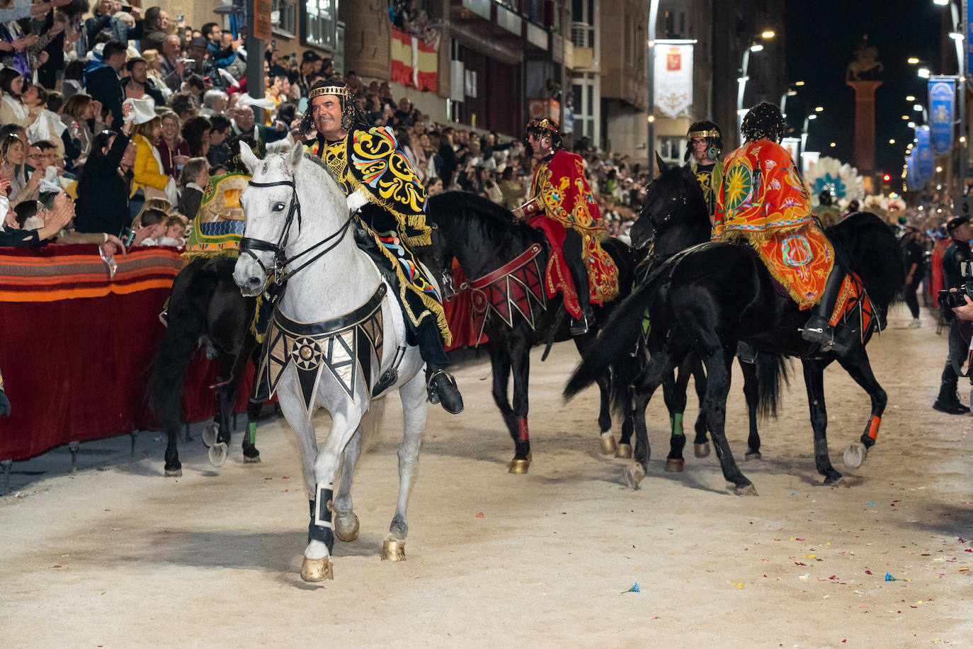 Las imágenes de la procesión del Jueves Santo en Lorca