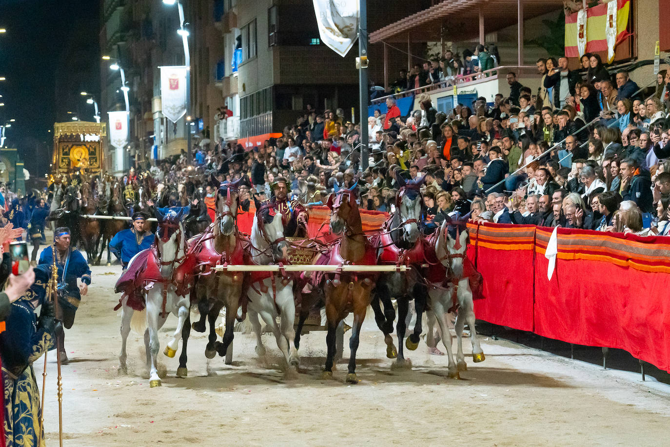Las imágenes de la procesión del Jueves Santo en Lorca