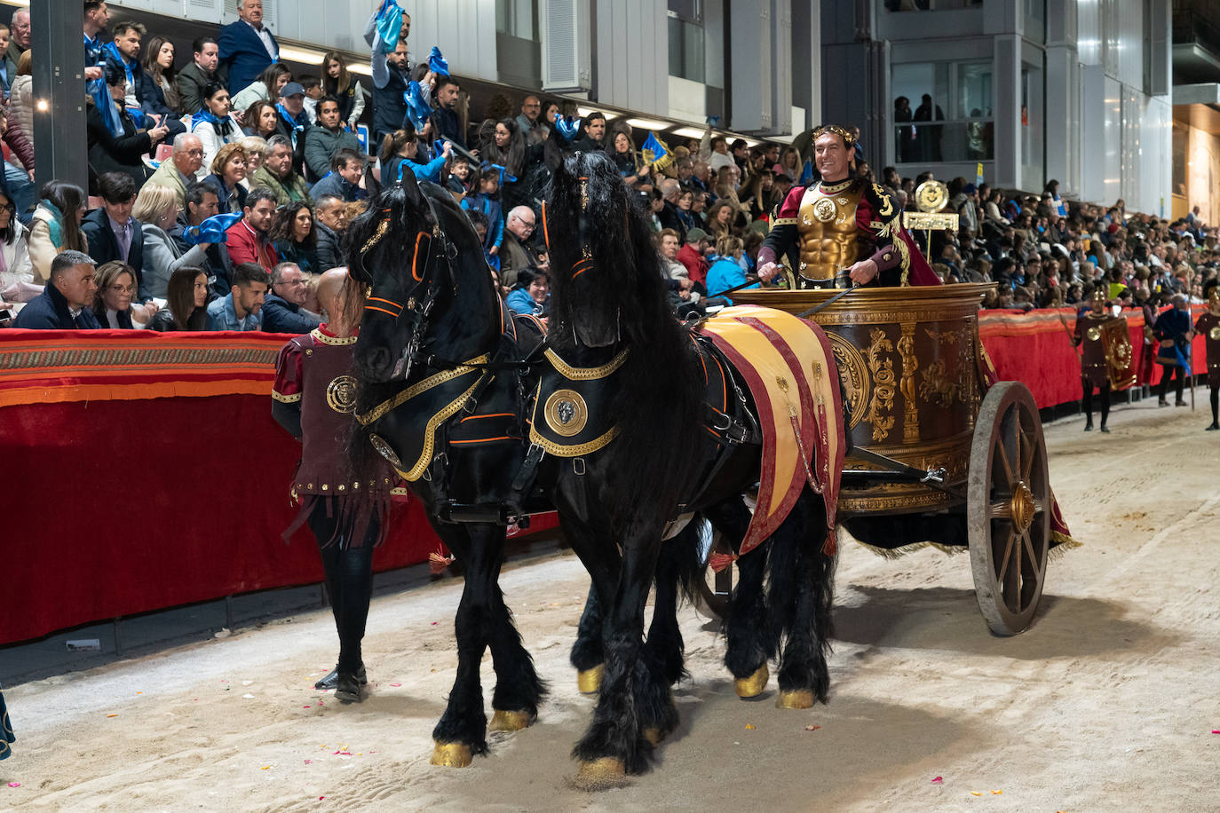 Las imágenes de la procesión del Jueves Santo en Lorca