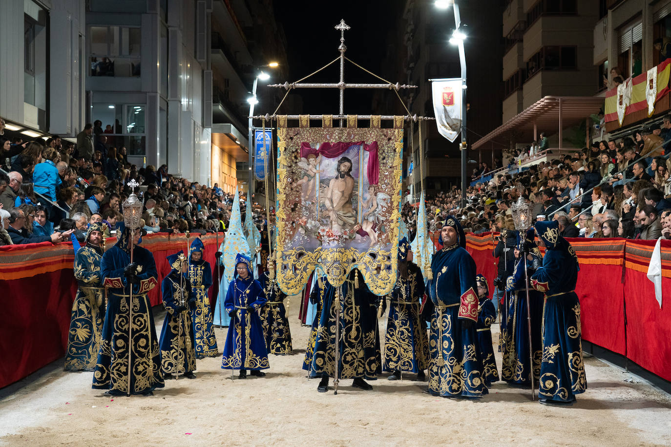 Las imágenes de la procesión del Jueves Santo en Lorca