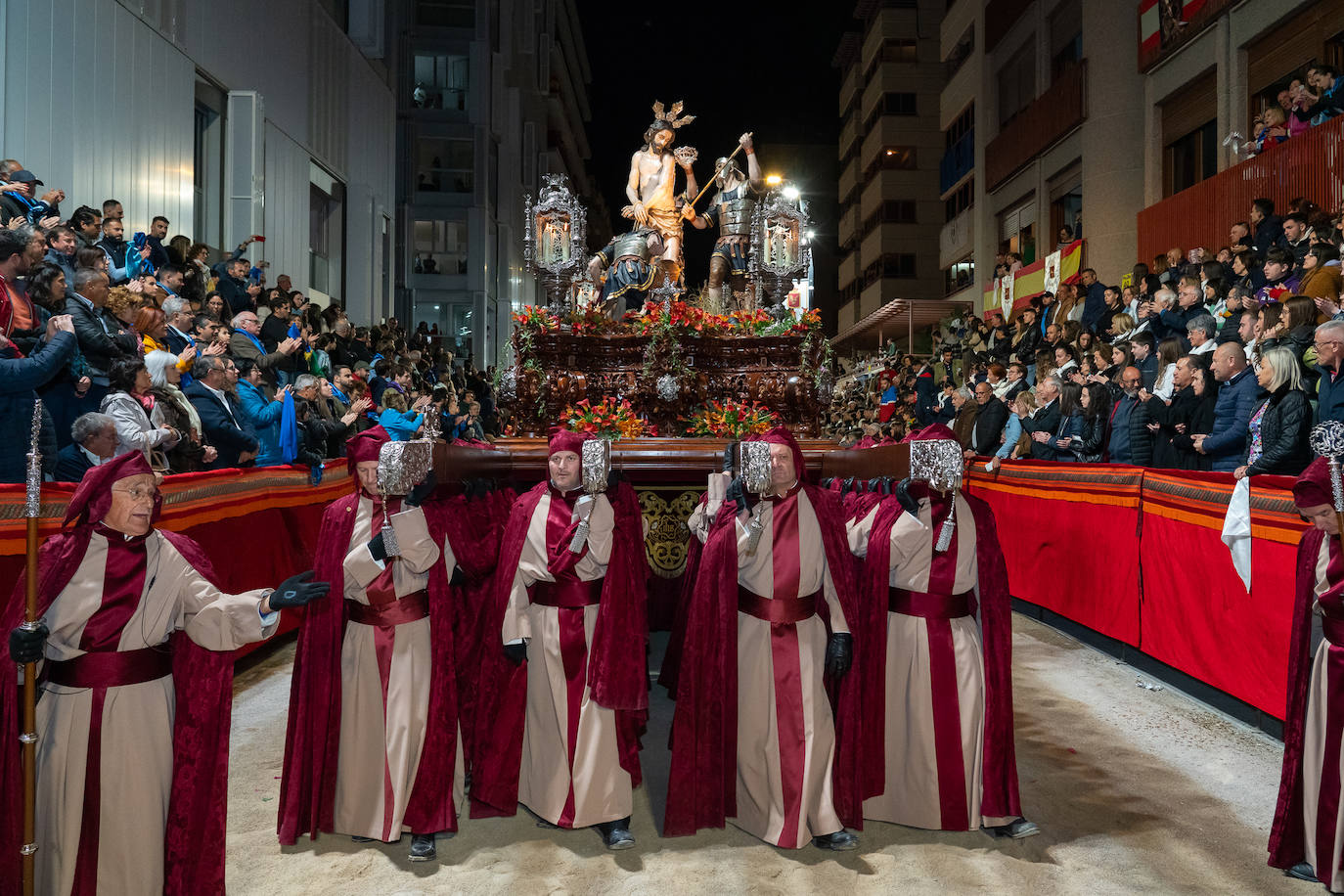 Las imágenes de la procesión del Jueves Santo en Lorca