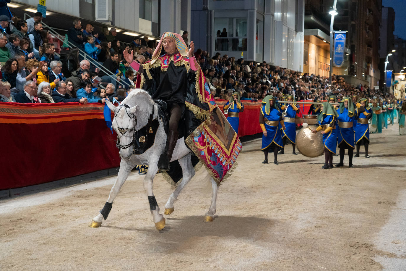 Las imágenes de la procesión del Jueves Santo en Lorca