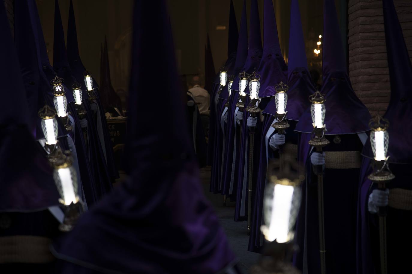 El Santo Entierro de la Cofradía Marraja de Cartagena, en imágenes