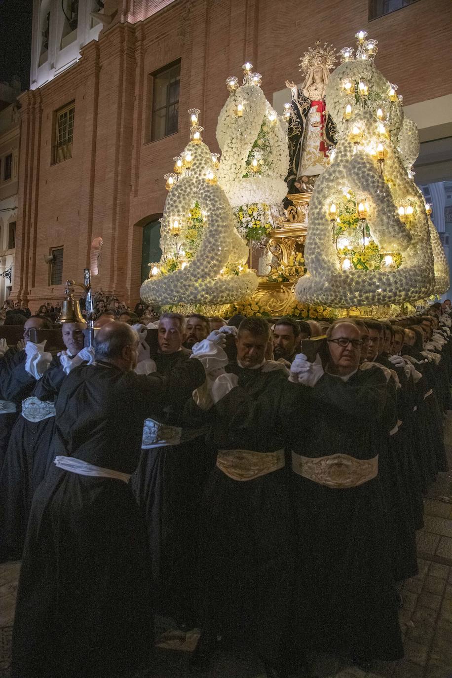 El Santo Entierro de la Cofradía Marraja de Cartagena, en imágenes
