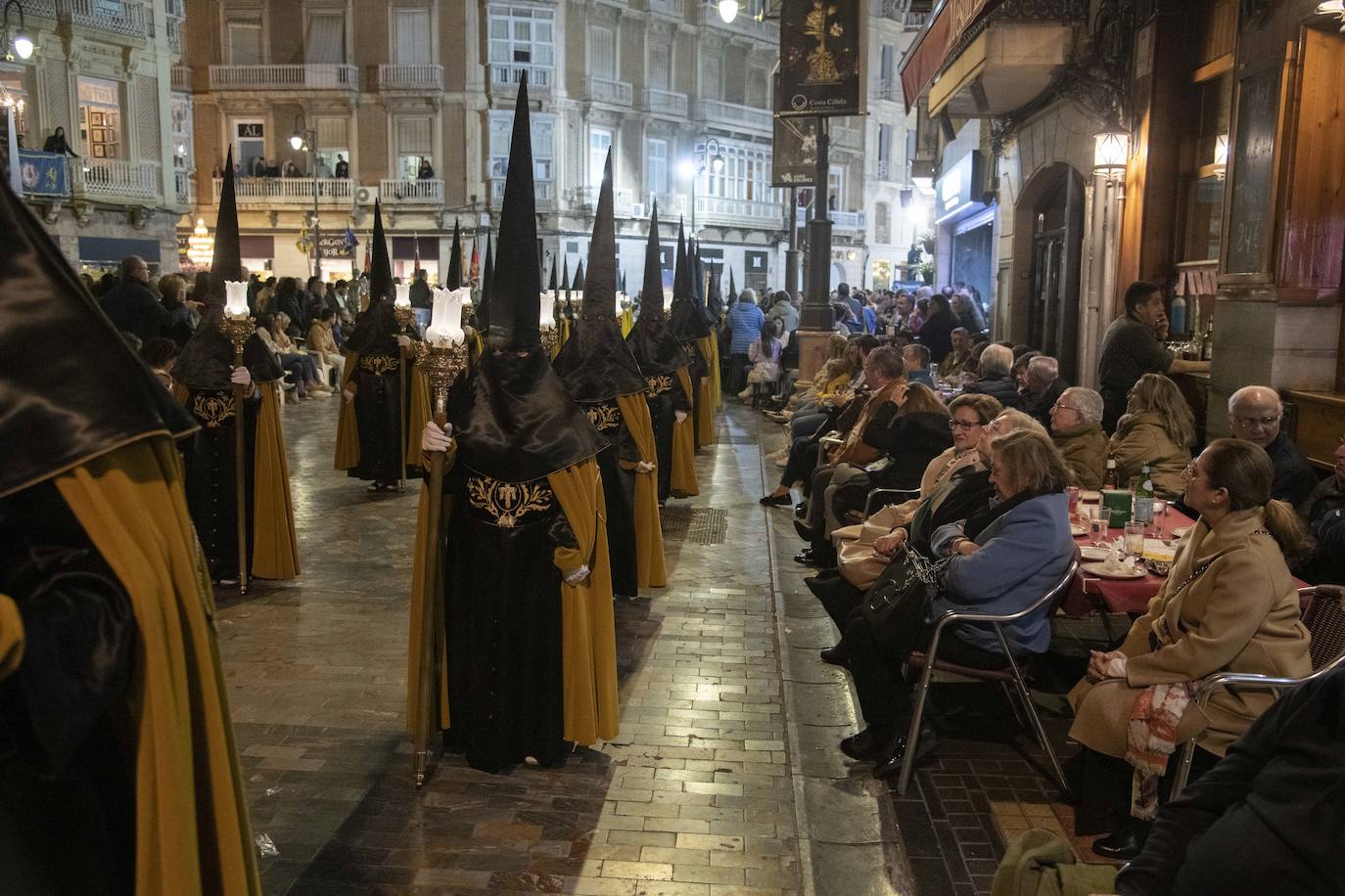 El Santo Entierro de la Cofradía Marraja de Cartagena, en imágenes