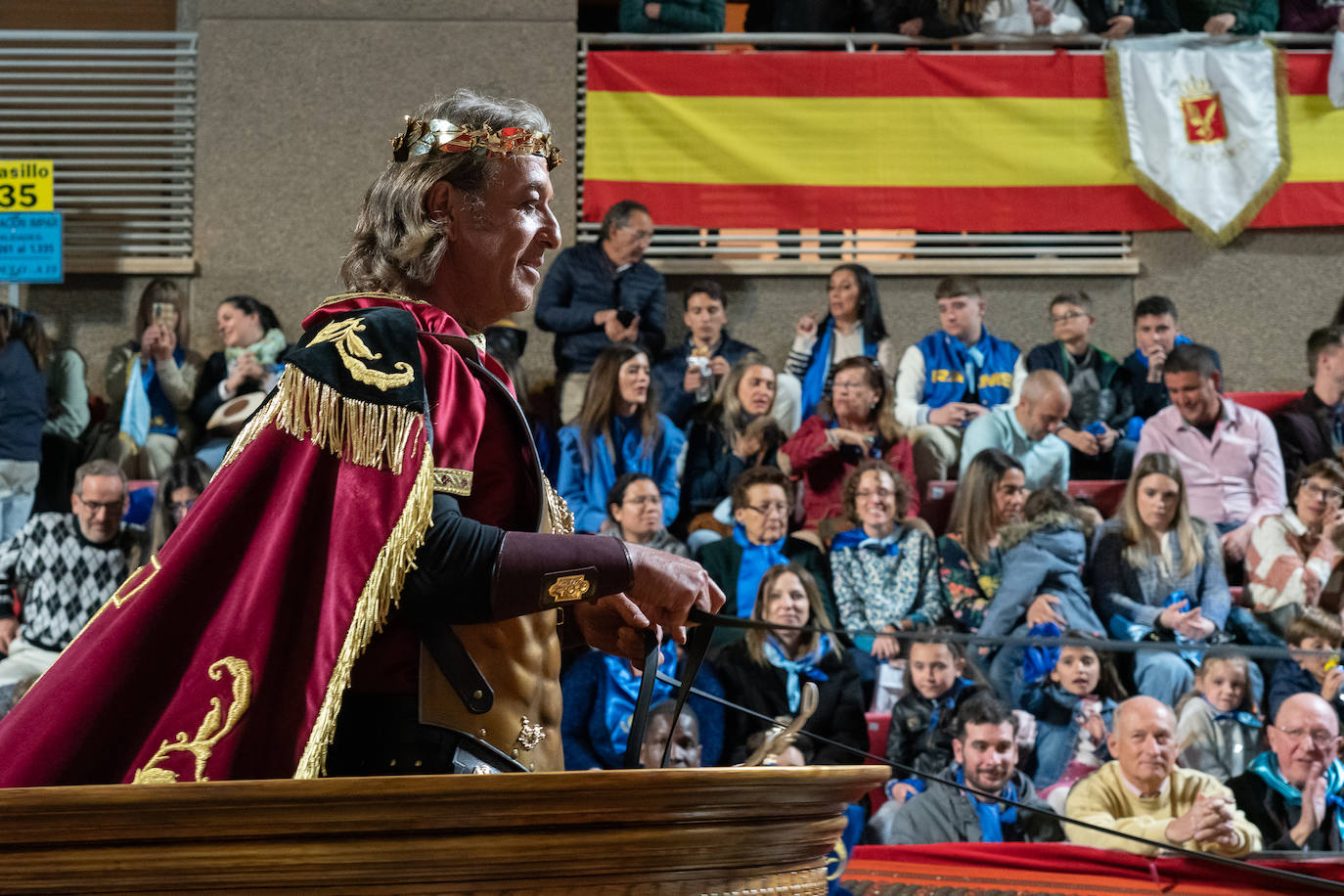 Imágenes del Paso Azul de Lorca en el Viernes Santo