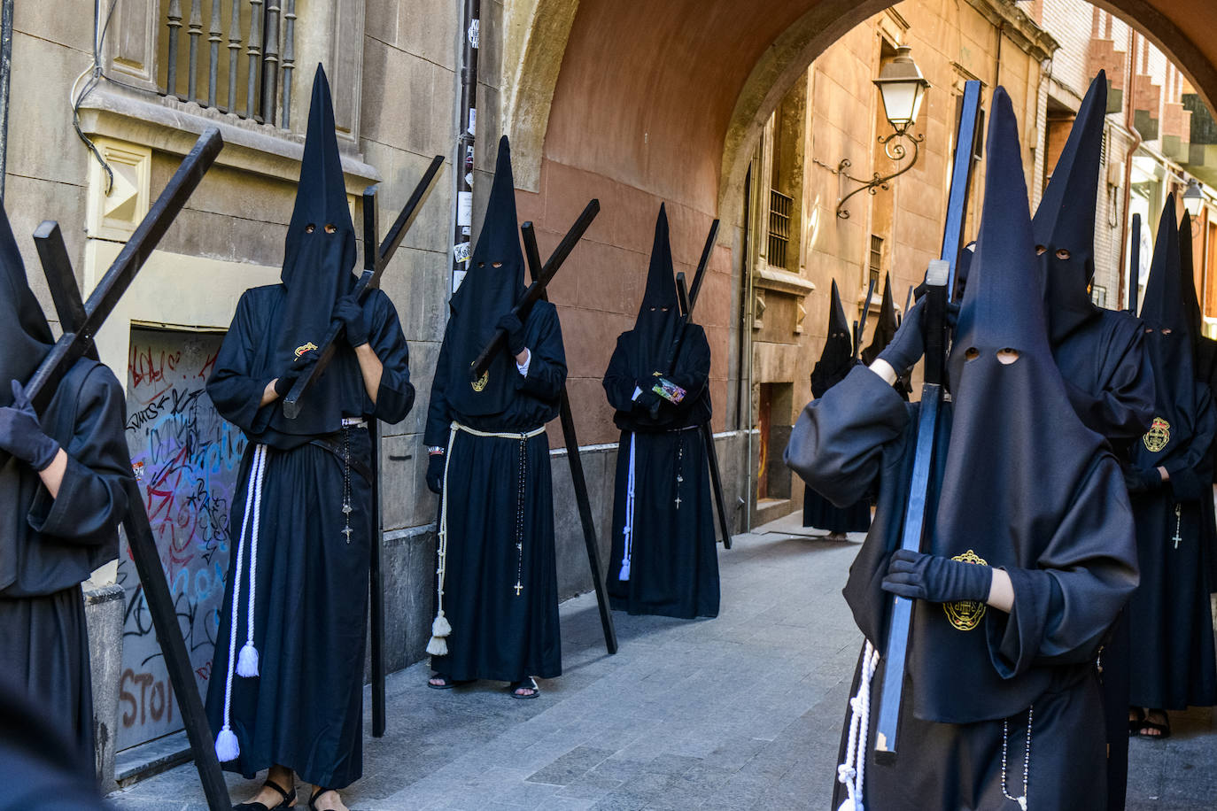 Las imágenes de la procesión de Nuestra Señora del Rosario