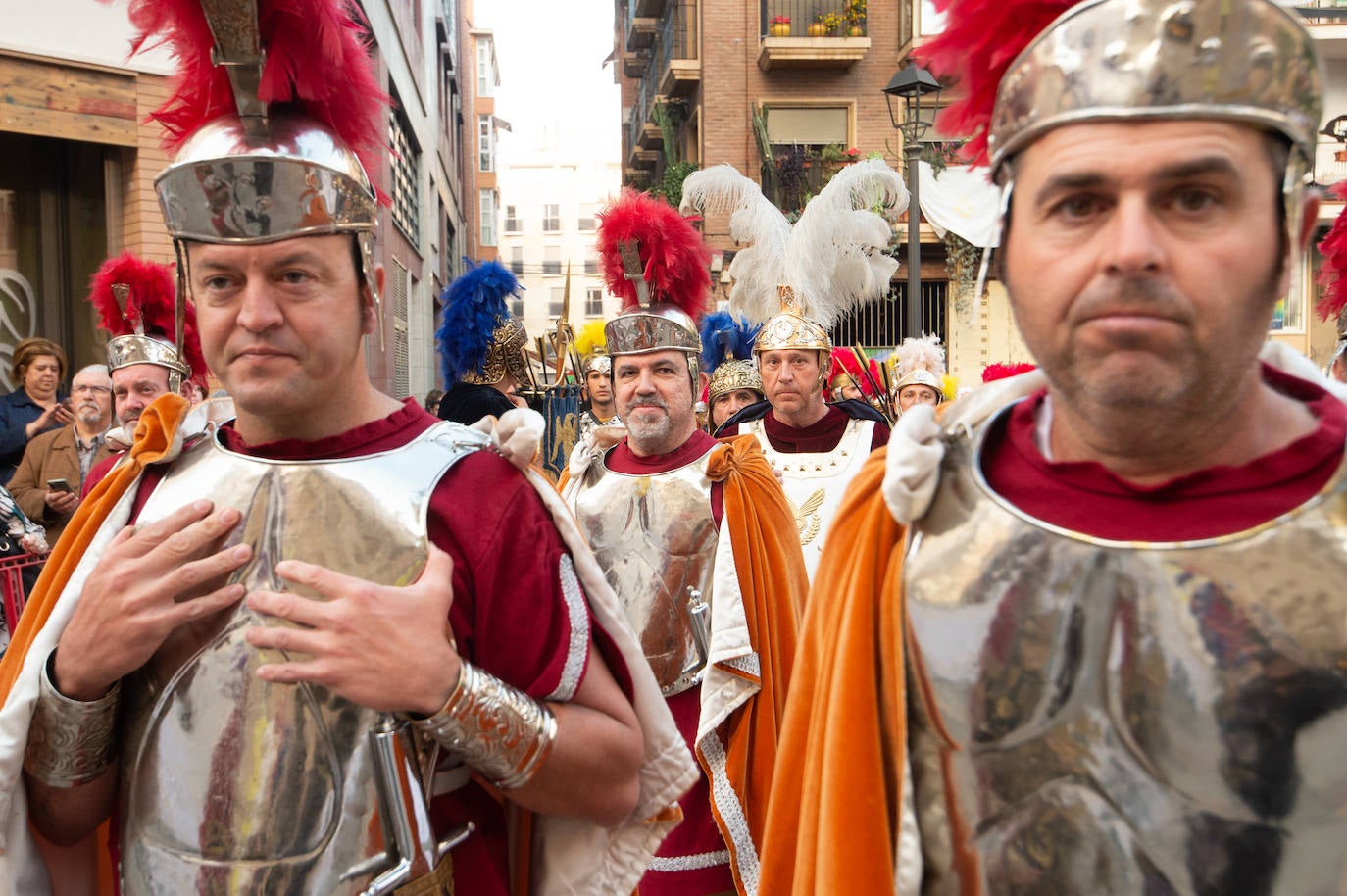 Procesión del Domingo de Resurrección en Murcia, en imágenes