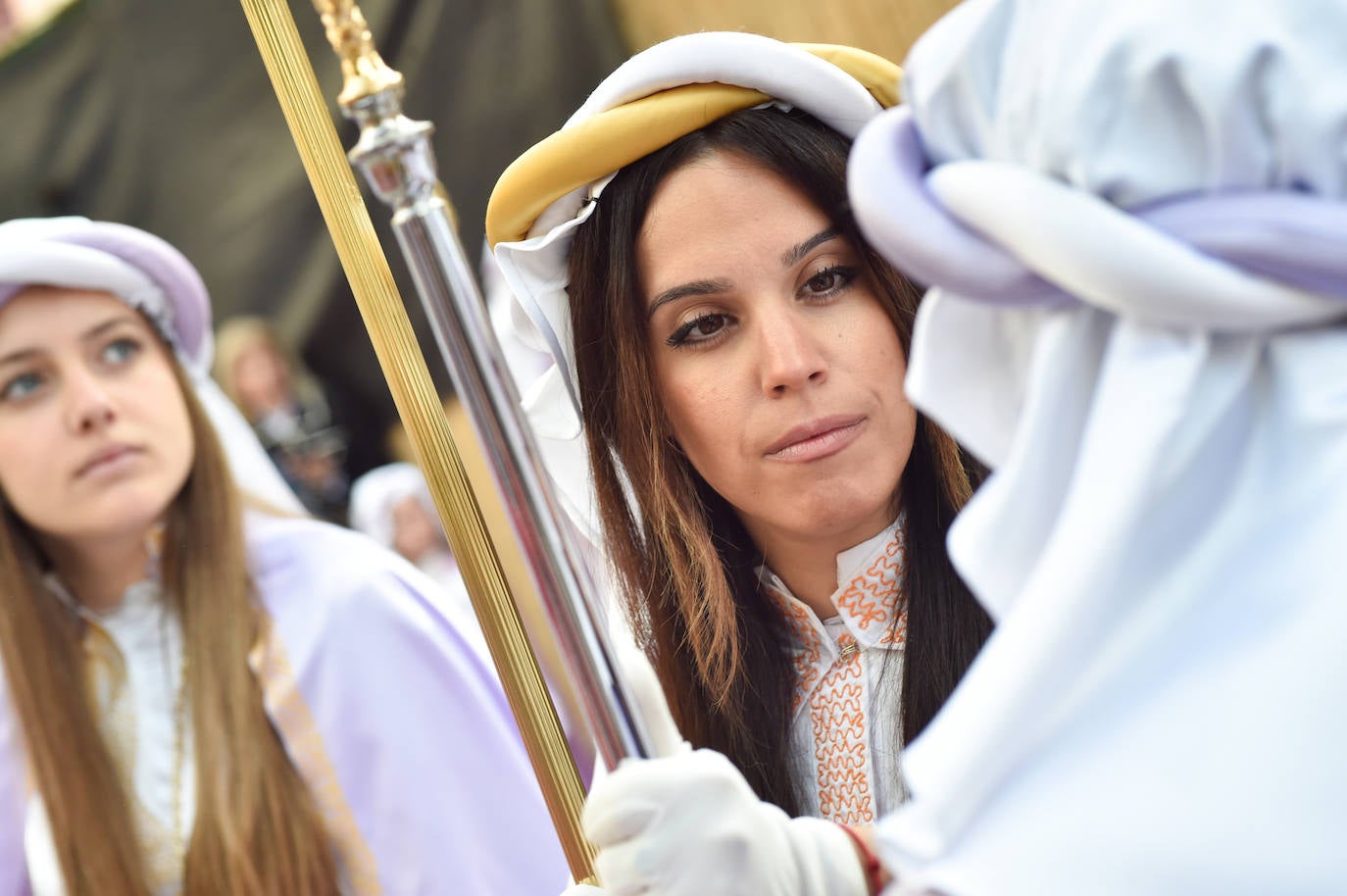 Procesión del Domingo de Resurrección en Murcia, en imágenes