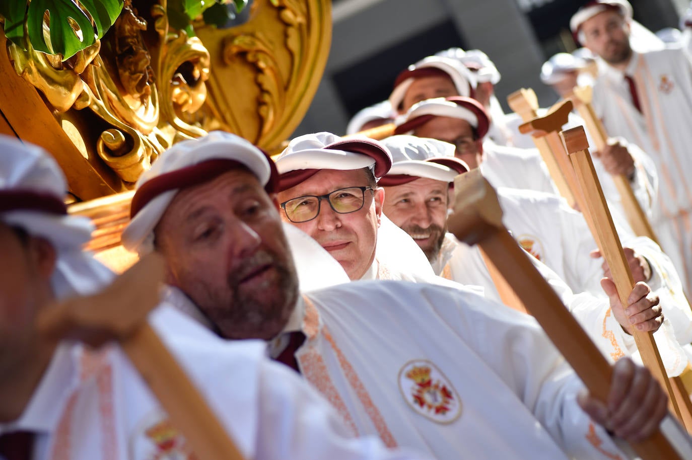 Procesión del Domingo de Resurrección en Murcia, en imágenes