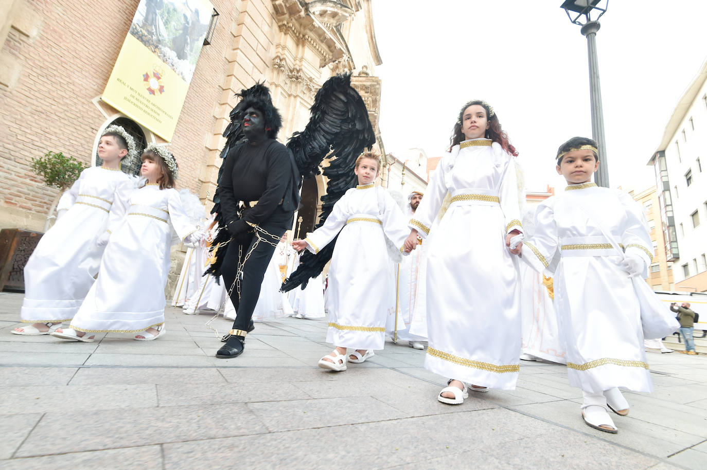 Procesión del Domingo de Resurrección en Murcia, en imágenes