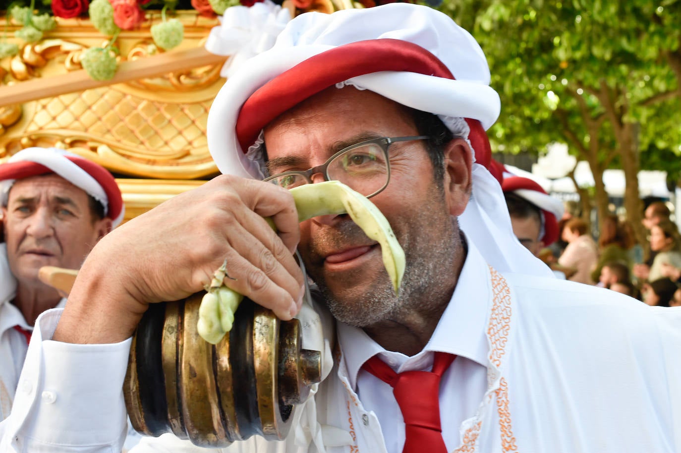 Procesión del Domingo de Resurrección en Murcia, en imágenes