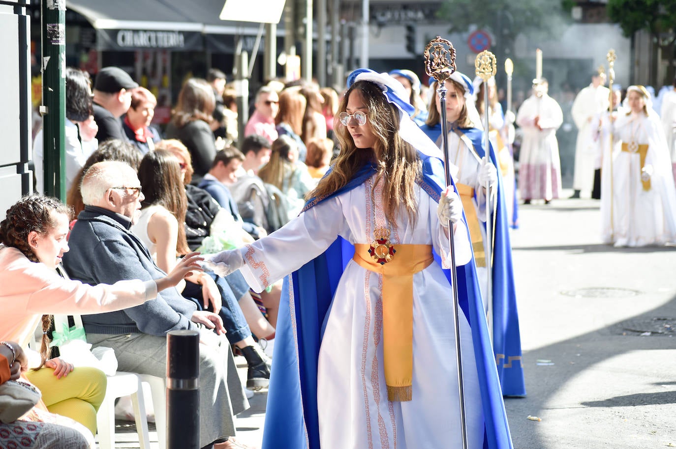 Procesión del Domingo de Resurrección en Murcia, en imágenes