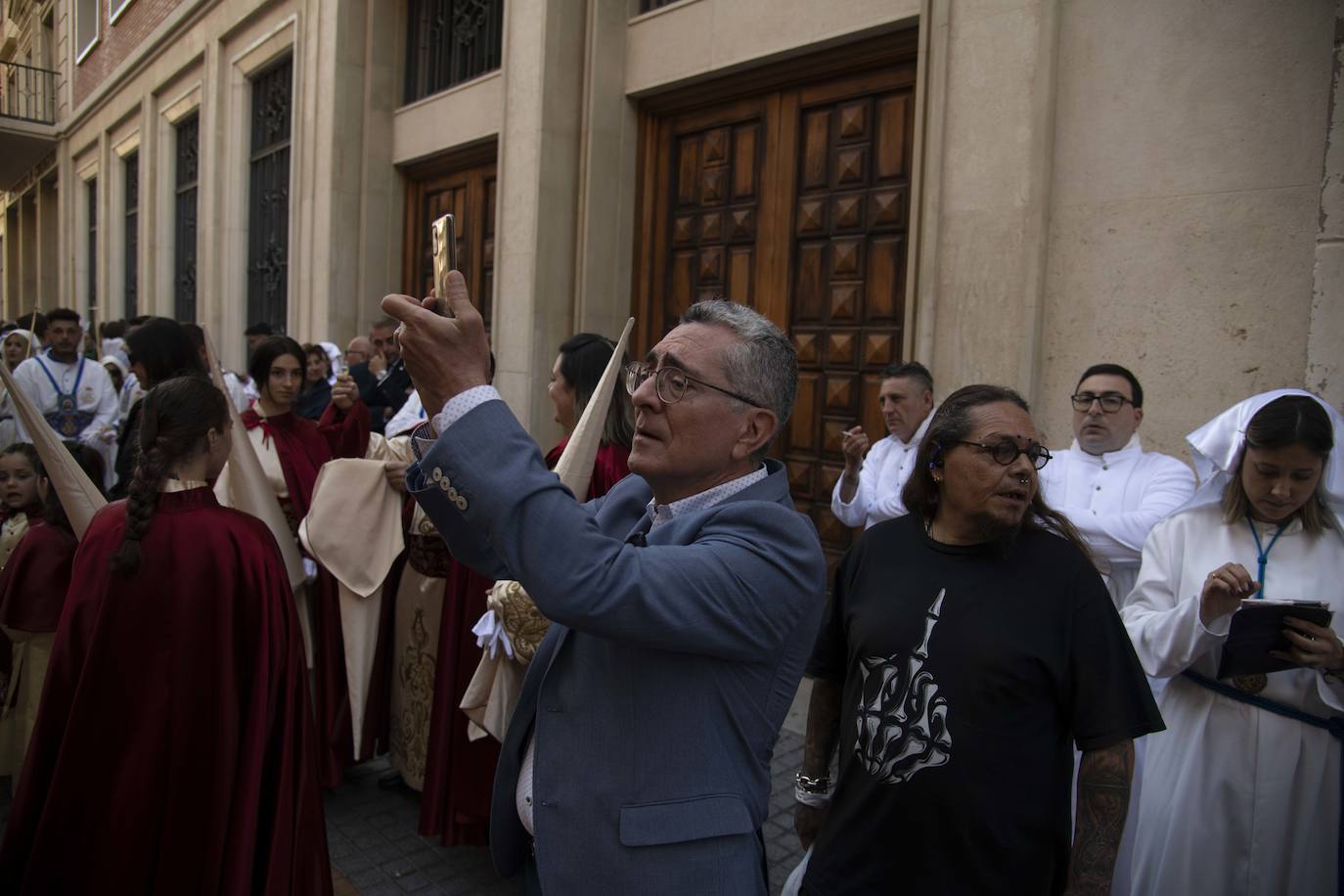 La procesión del Resucitado de Cartagena, en imágenes