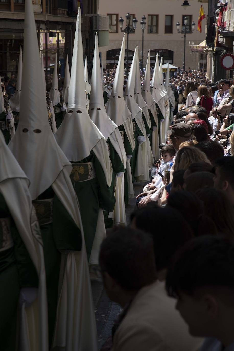 La procesión del Resucitado de Cartagena, en imágenes