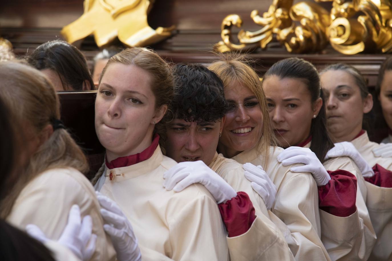 La procesión del Resucitado de Cartagena, en imágenes