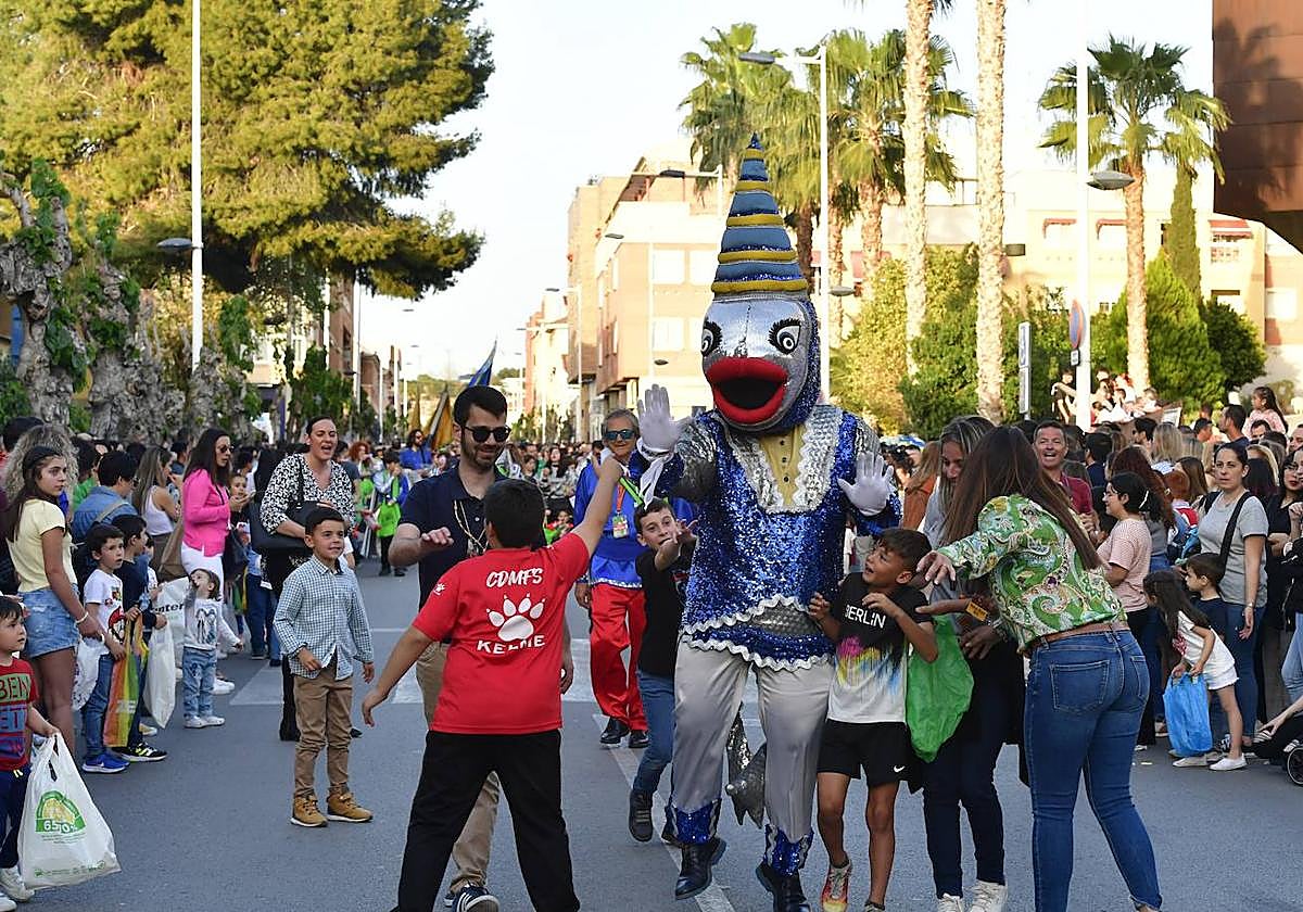 La llegada de la Sardina a Molina de Segura, en imágenes