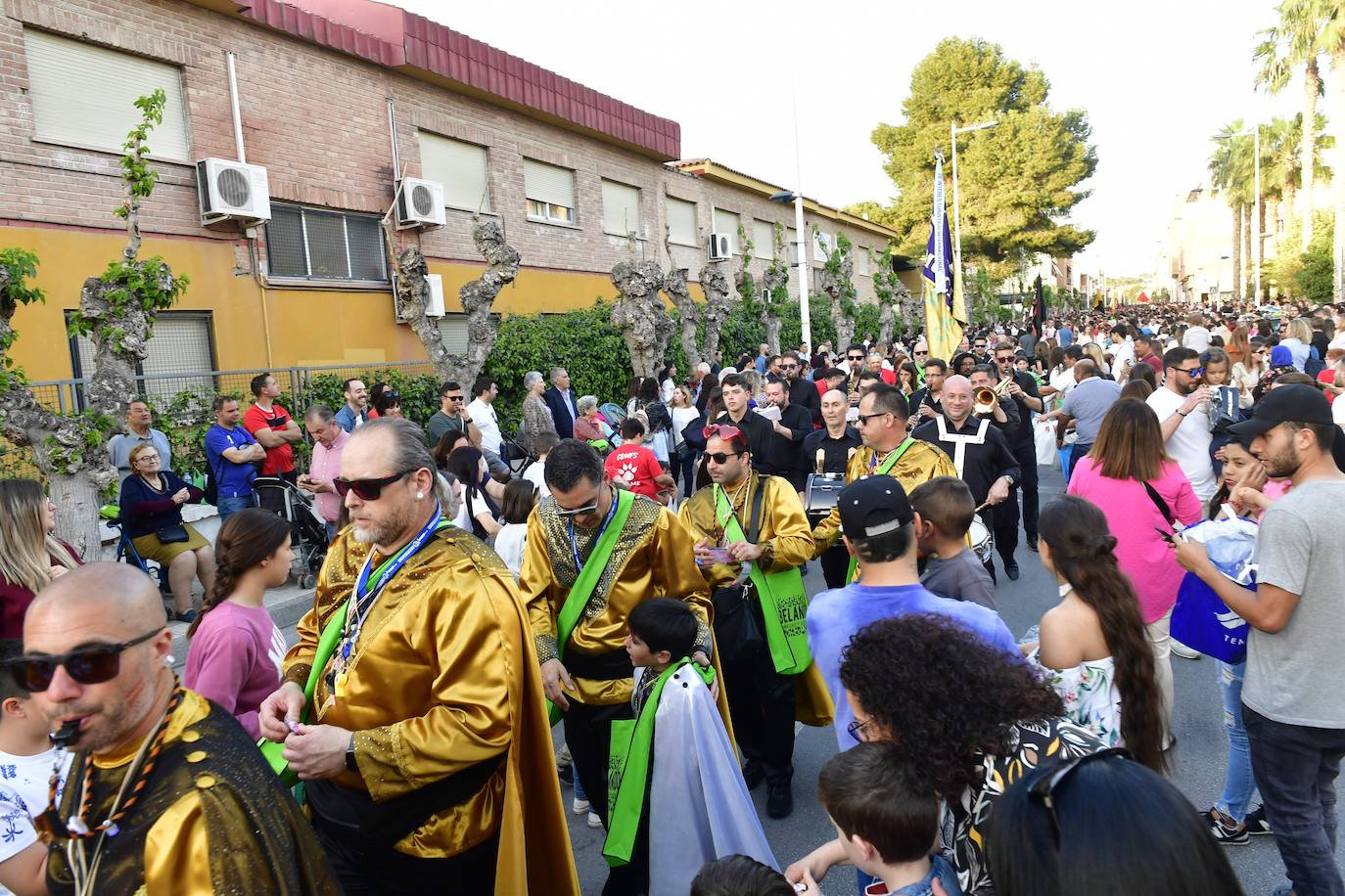 La llegada de la Sardina a Molina de Segura, en imágenes