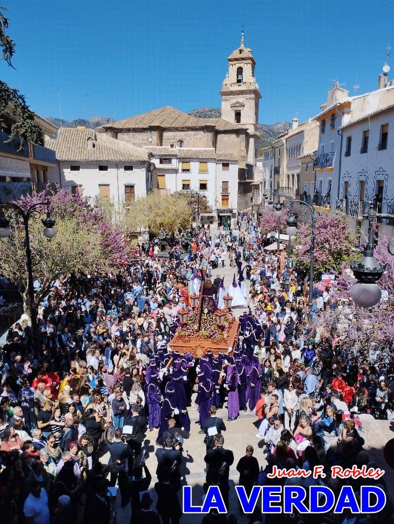 Solemne Procesión del Encuentro – Paso Morado